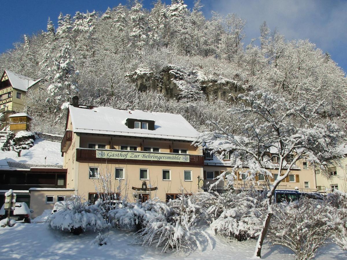 Gasthof Zur Behringersmuhle Hotel Gössweinstein Exterior foto