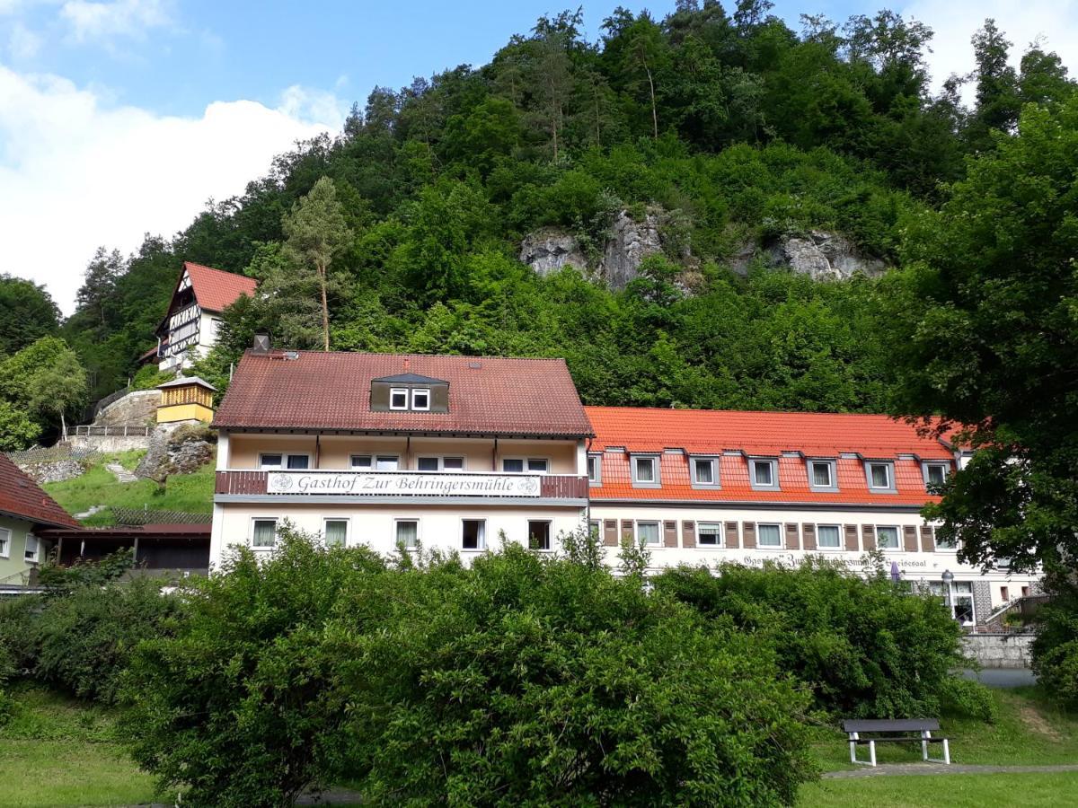 Gasthof Zur Behringersmuhle Hotel Gössweinstein Exterior foto