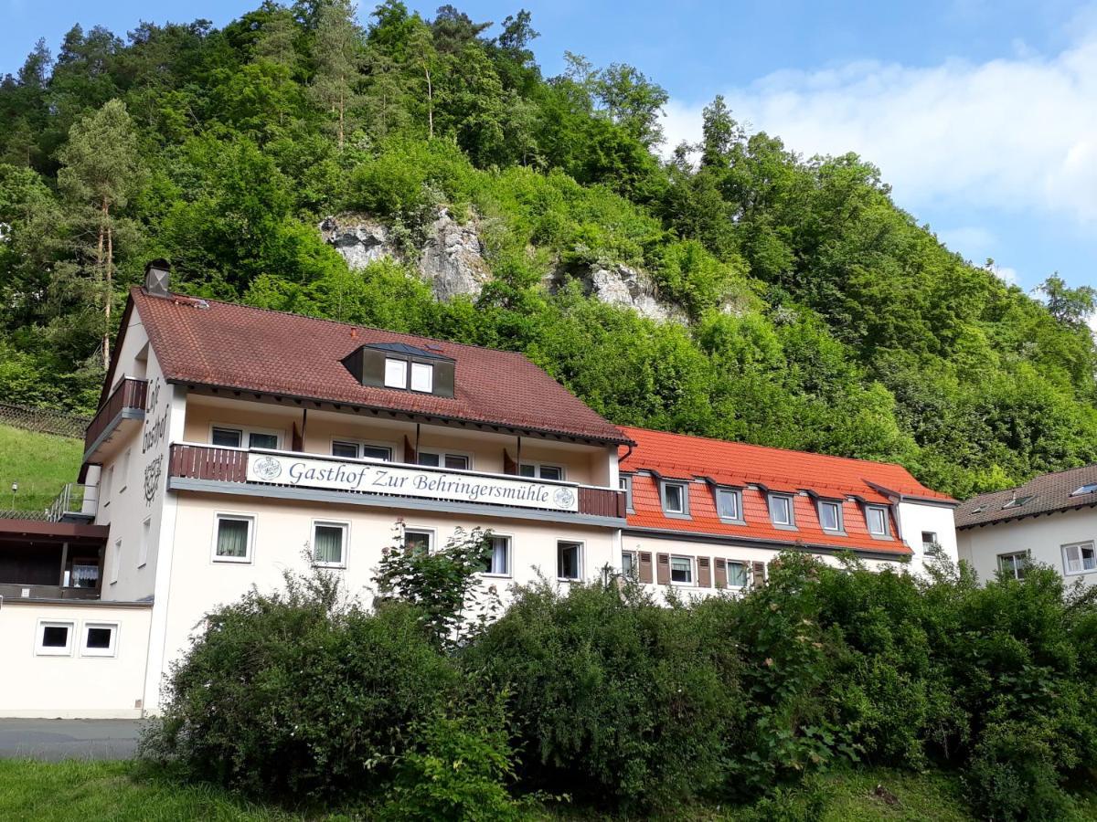 Gasthof Zur Behringersmuhle Hotel Gössweinstein Exterior foto